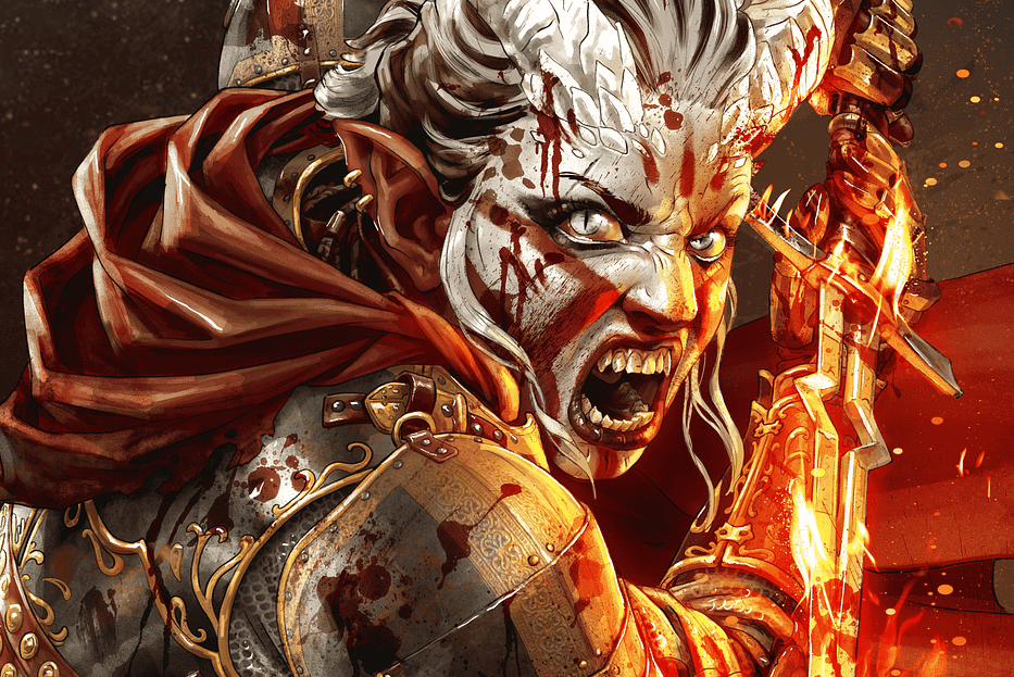 Siggi, The Tiefling Warrior