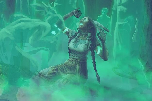 Temequii Digging a Grave